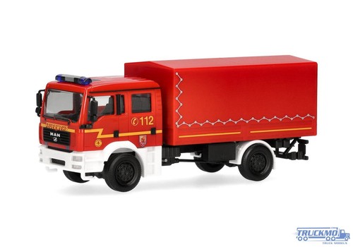 Herpa feuerwehr hamburg man - herpa,