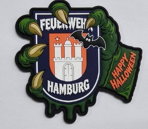 Hamburg halloween patch - hamburg,