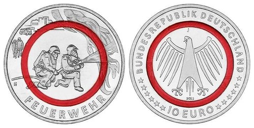 Euro feuerwehr j - euro,