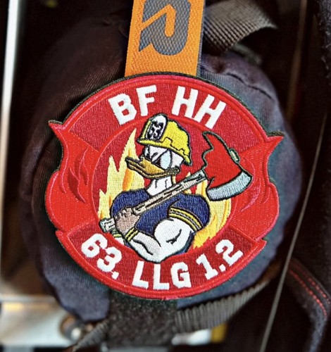 Limitiert neu feuerwehr patch - neu,