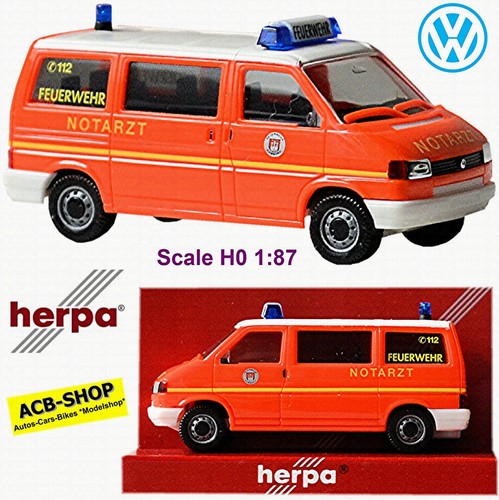Bus feuerwehr hamburg - vw,